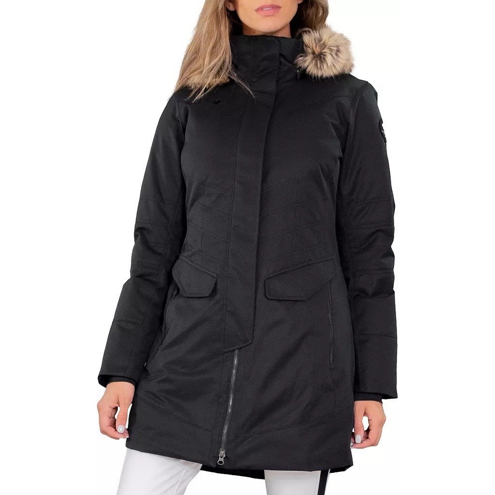 Obermeyer Sojourner Down Jacket Women's Winter Coat, Black, Sz 4 NWT